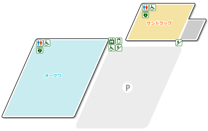八尾フロアマップ1F